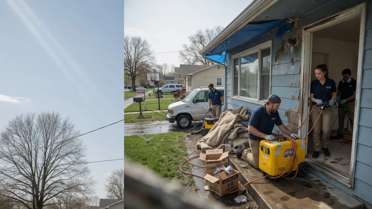 Basement Flood Cleanup in Perryville, KY near me